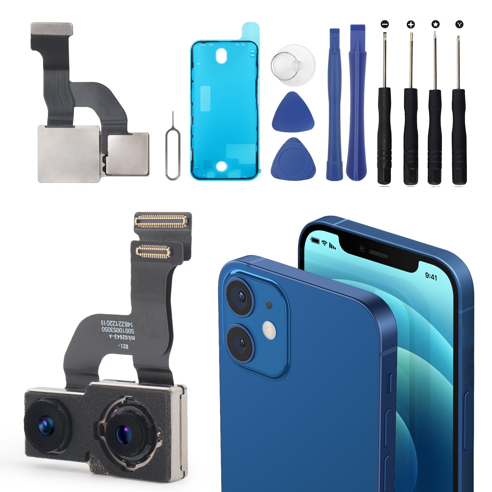Amazon.com: Back Rear Camera Replacement for iPhone 12 Module 12MP